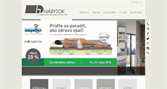 Desktop Screenshot of d-nabytok.sk